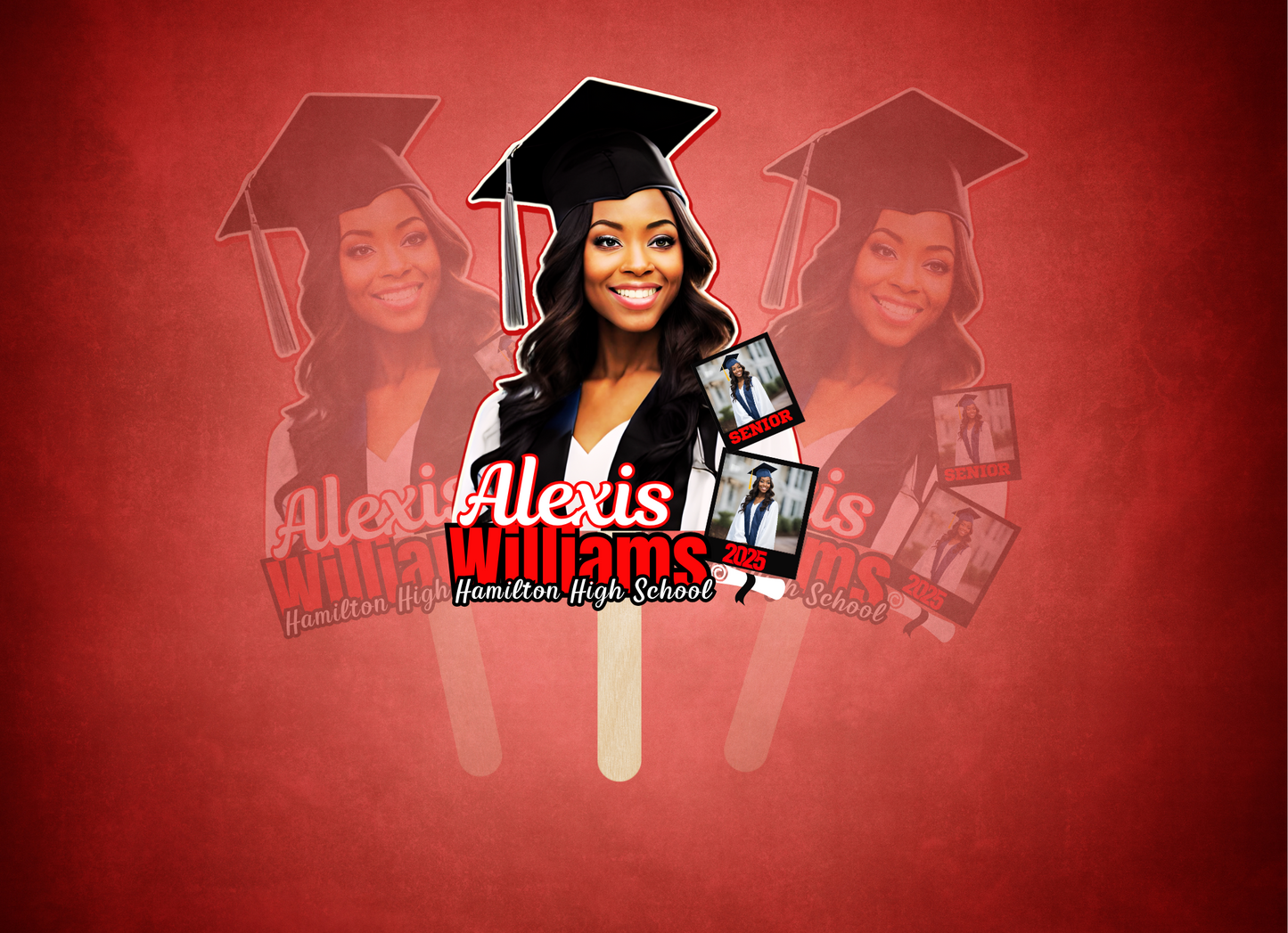 Graduation fans