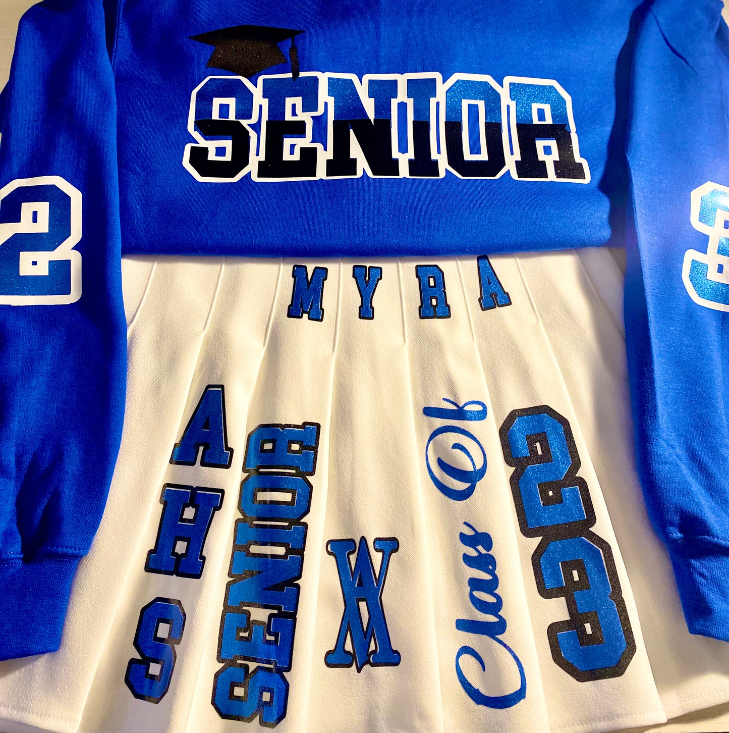 Personalized Senior Skirt Set / Graduation skirt set 2025