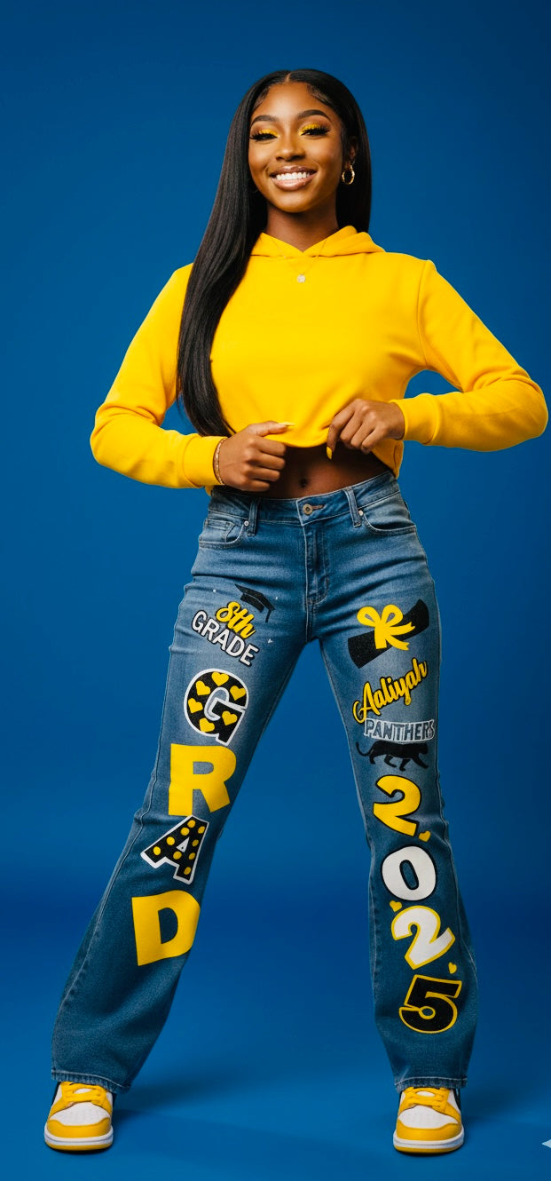 Custom Senior Jeans