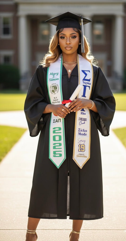 Custom Graduation Stole