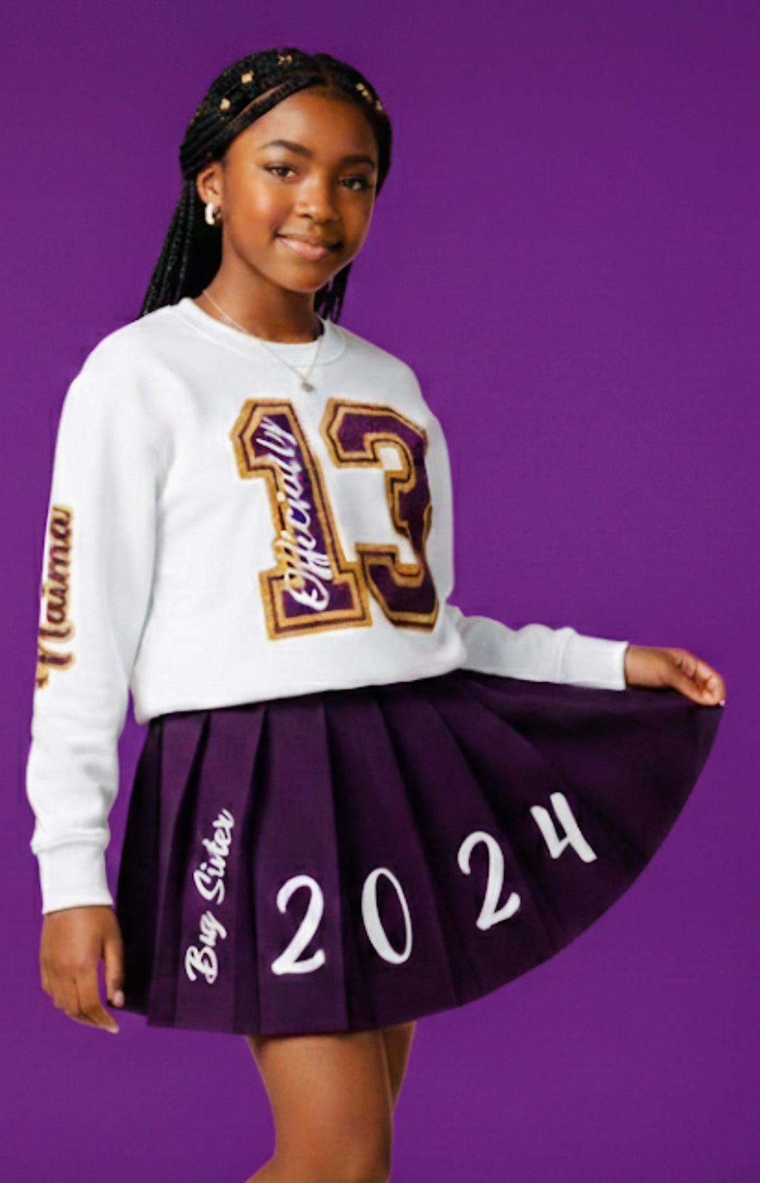 Customized Birthday Skirt Set 13