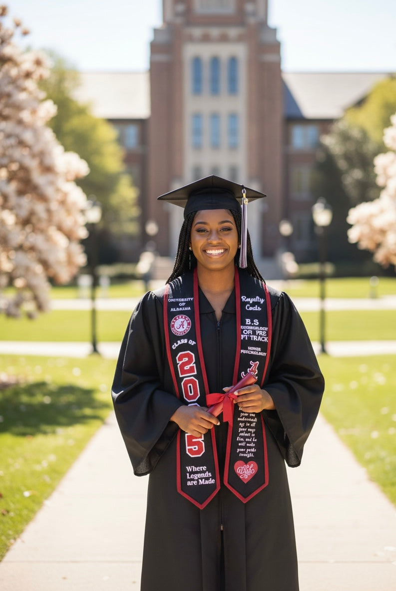 Custom Graduation Stole