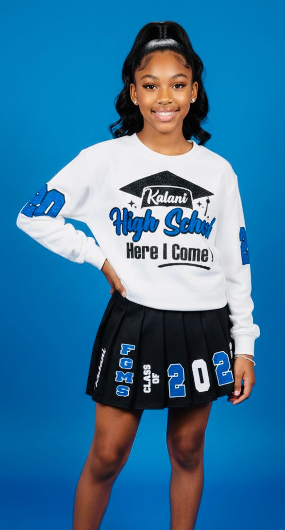Personalized Skirt Set 2026 Skirt Set | 5TH grade graduation skirt set | elementary school skirt skirt set